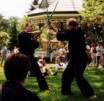 6 Pictures - Shihan Myyra with Shidoshi Morin during Seicho Jutsu demonstration 1997