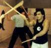 3 Pictures - Kali / Double Sticks seminar 1988 Main Street Dojo