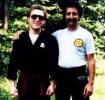 Soke Verkerke with Shihan Doron Navon 1989